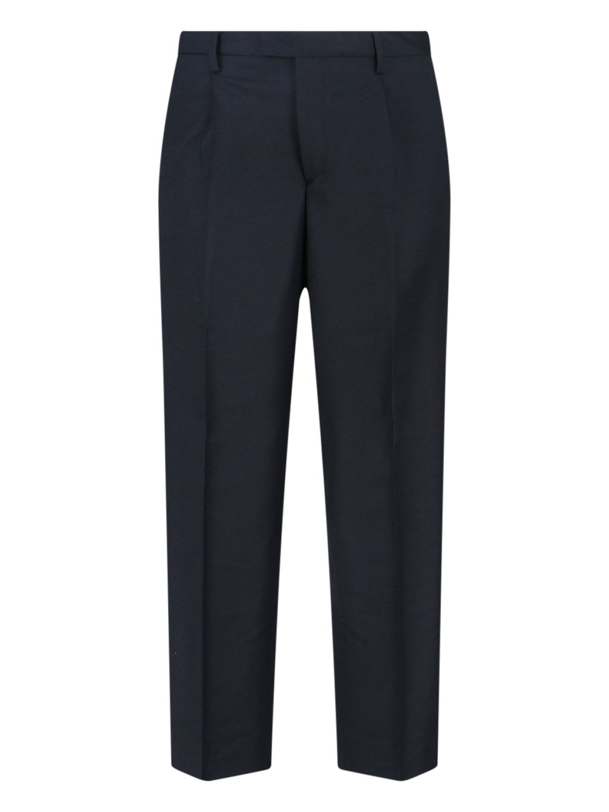 Pantalone wide fit con pinces