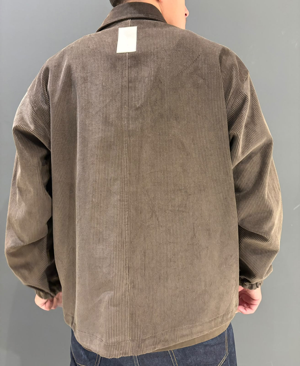 Giacca Velluto tasca militare