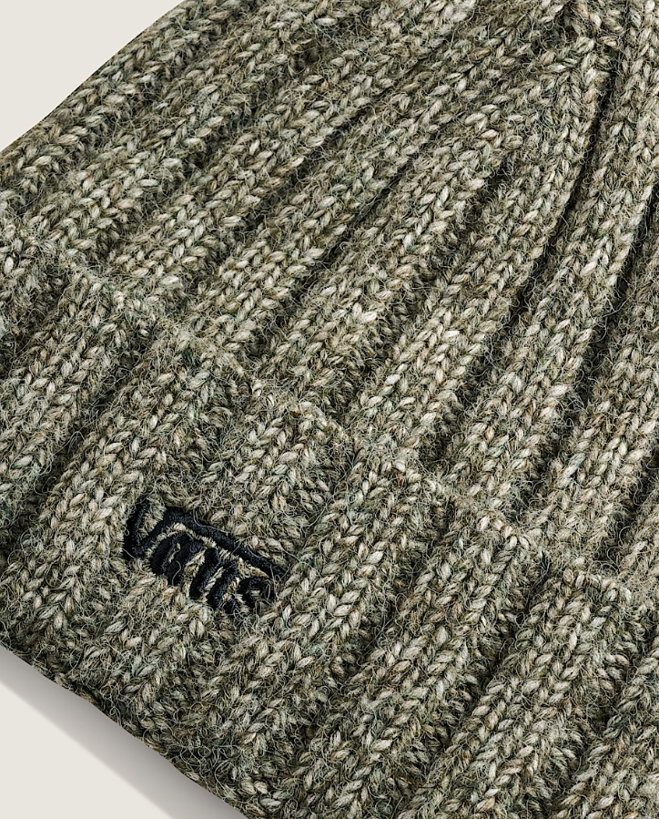 Covey Tall Cuff Beanie Green Balsam