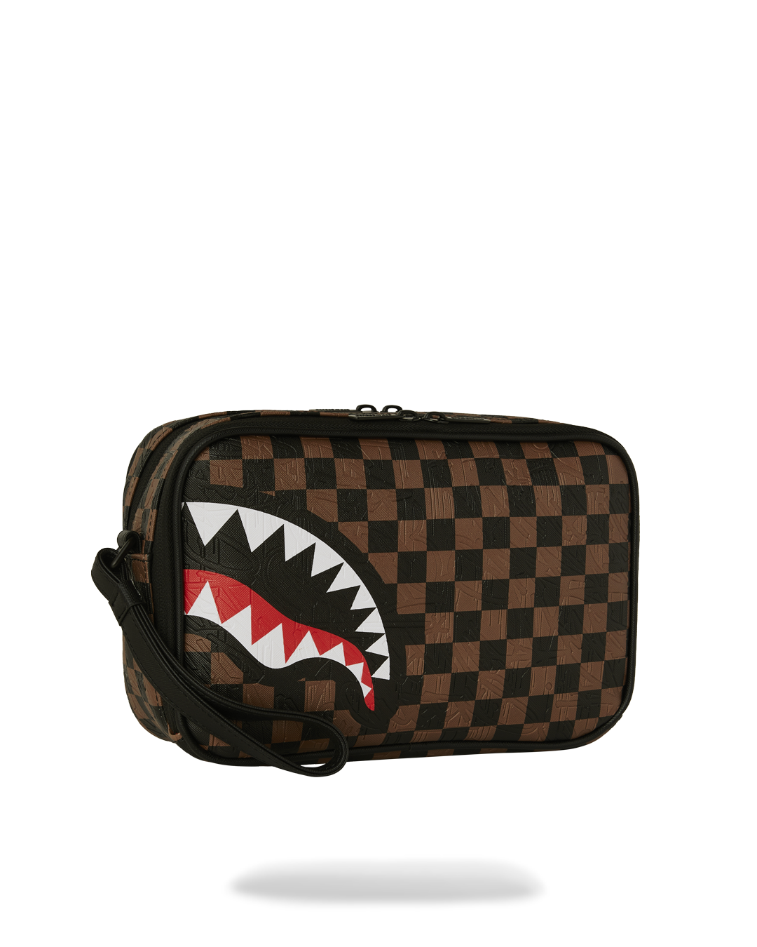 CHECK 2 EMBOSS TOILETRY BAG