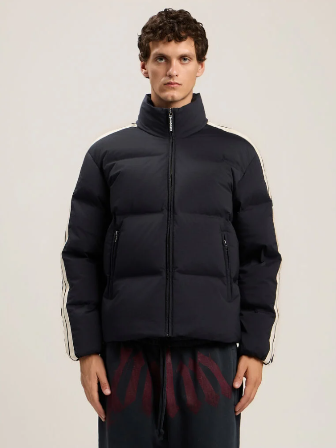 CLASSIC LOGO TRACK PUFFER JACKET