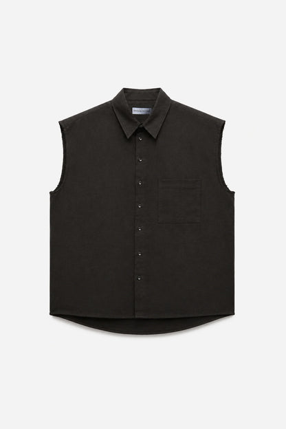 CAMICIA IN LINO CON STAMPA