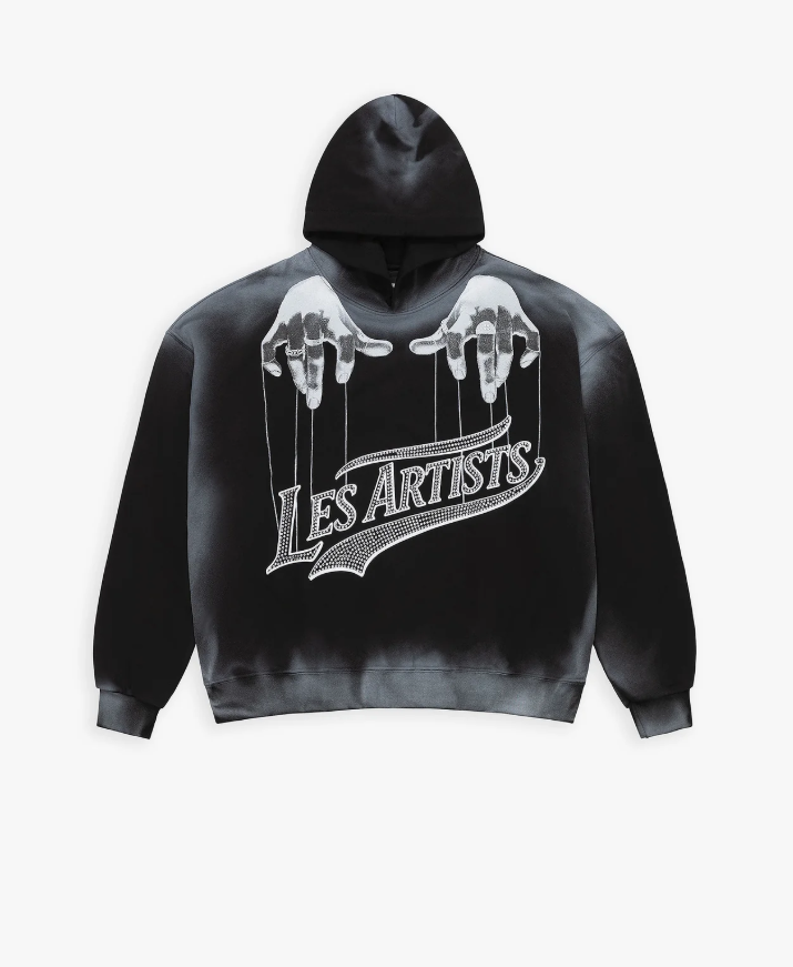 HOODIE HANDS BLACK