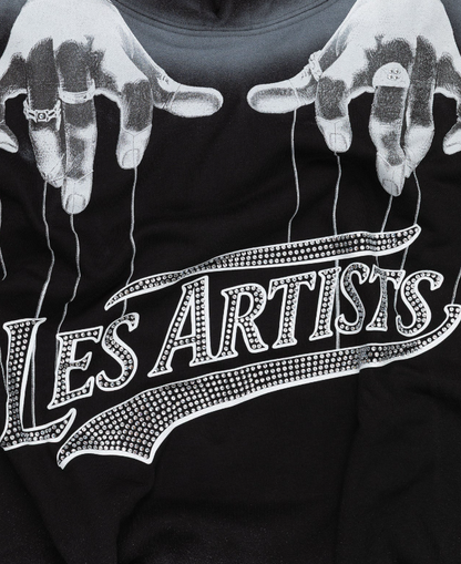 HOODIE HANDS BLACK