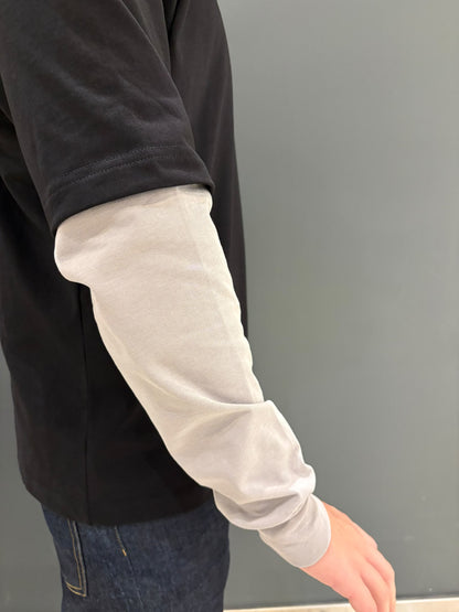 T-SHIRT MANICA DOPPIATA