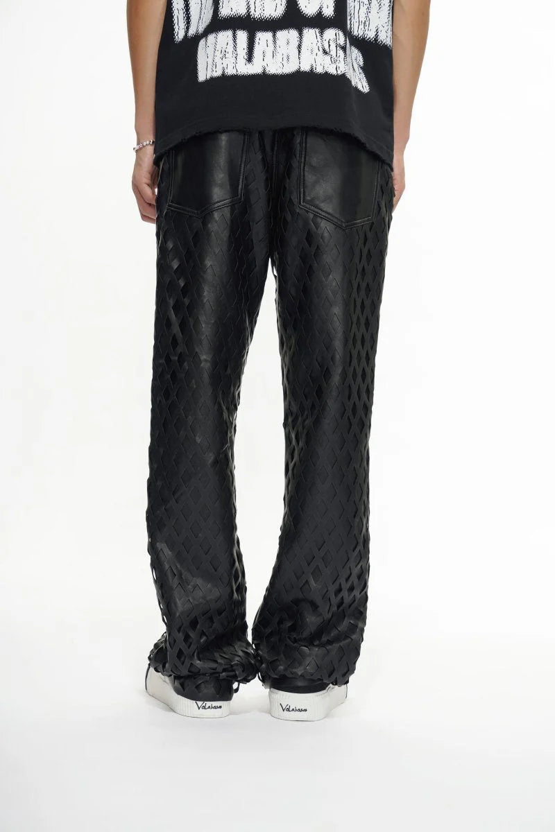 BLACK LEATHER
