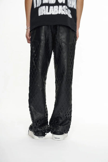BLACK LEATHER