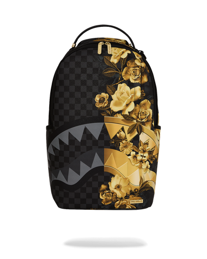 GOLD FLORAL REMIX DLXSV BACKPACK