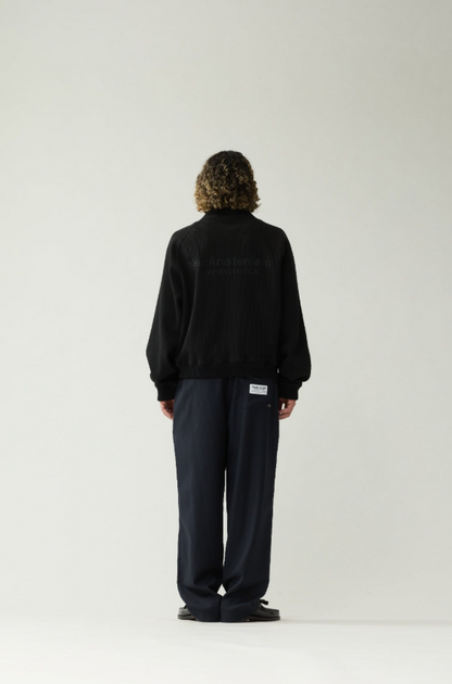 WAFFLE ZIP UP