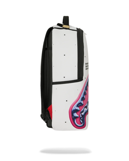 SHARK CENTRAL LIQUID CHROME BACKPACK