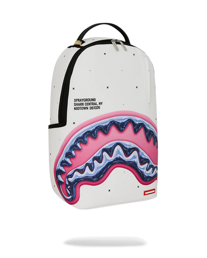 SHARK CENTRAL LIQUID CHROME BACKPACK