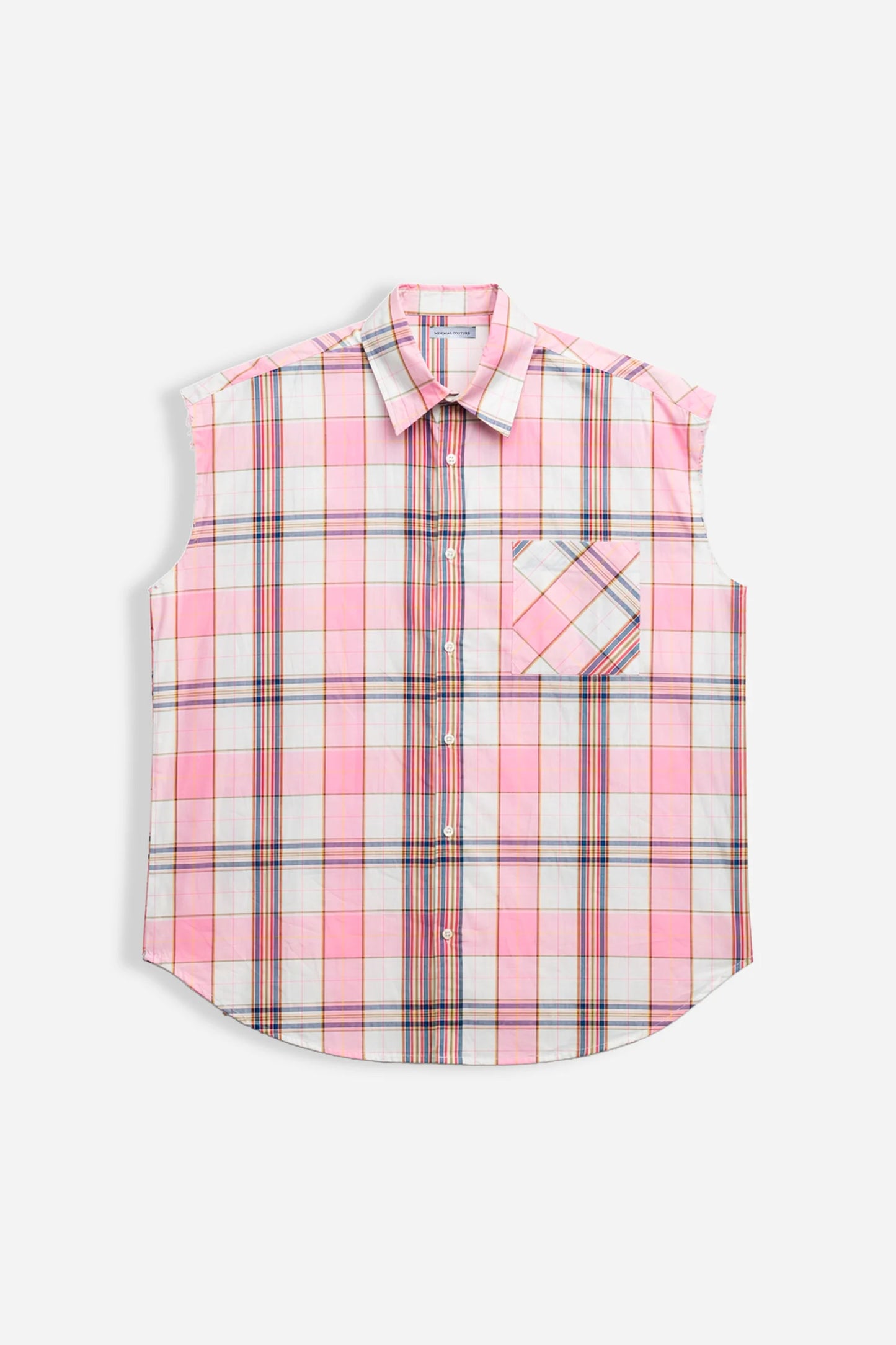 CAMICIA SMANICATA A QUADRI