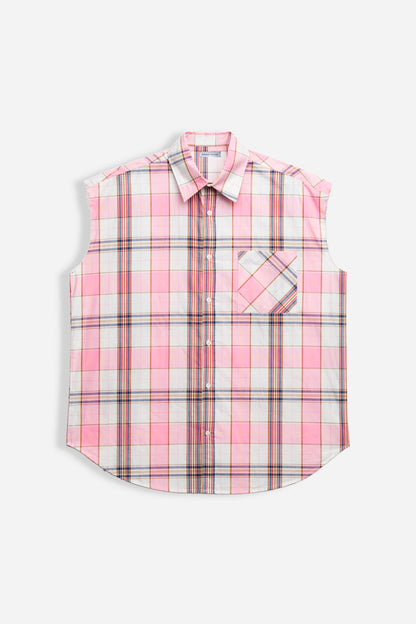 CAMICIA SMANICATA A QUADRI