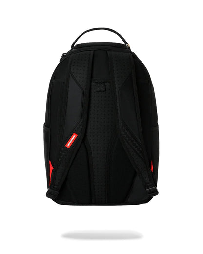 SHARK CENTRAL BLACKED OUT EMBOSSED NYLON BACKPACK