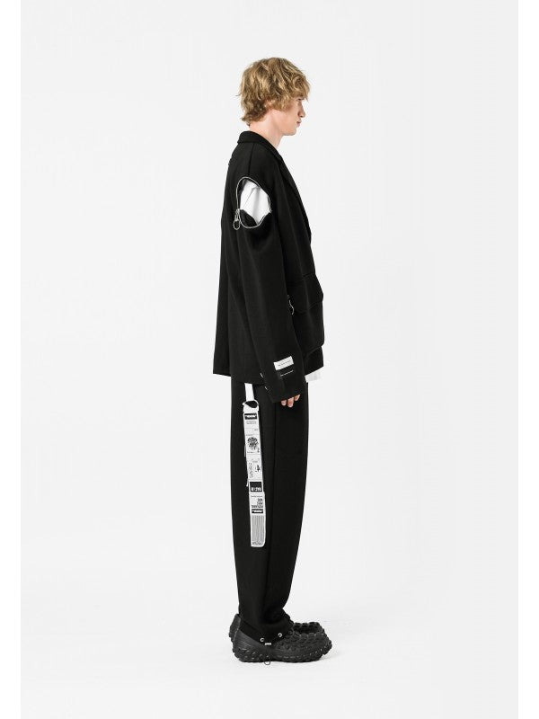 Giacca oversize con zip