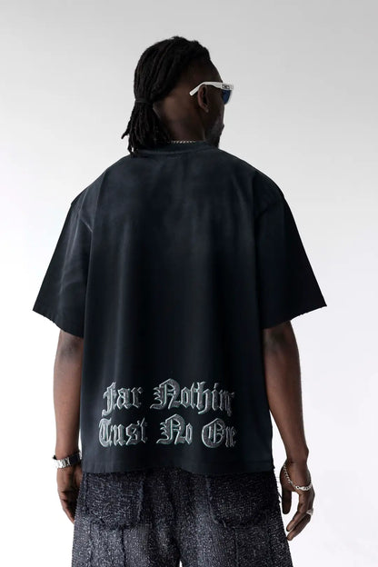 T-SHIRT LIBERTA CON BRILLANTINI