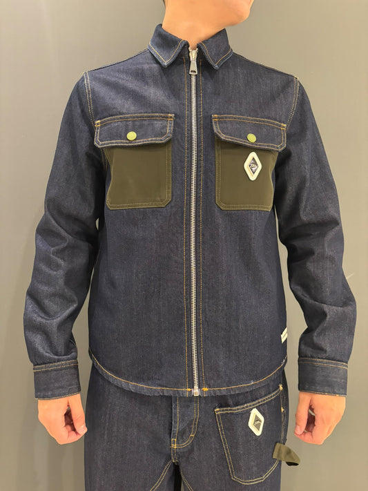 CAMICIA IN DENIM CON PATCH