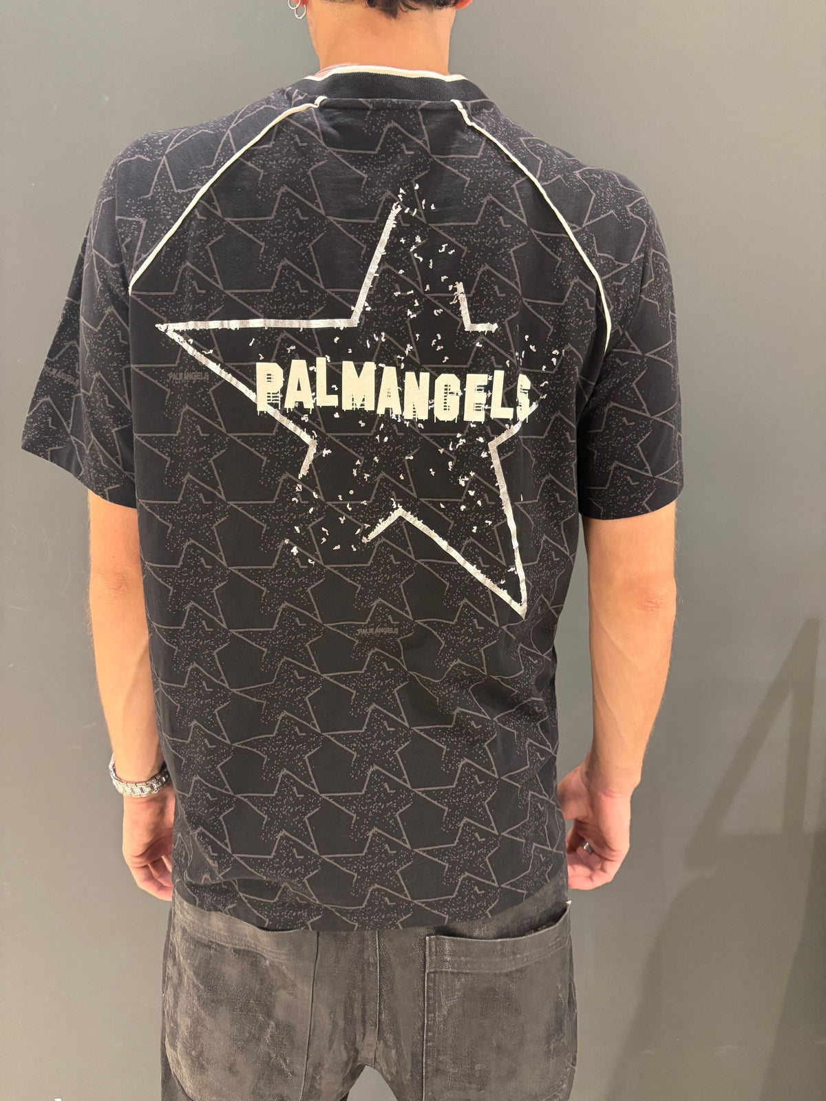 STARRY PALM ALLOVER REG TEE