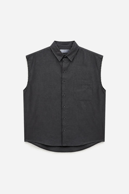 CAMICIA IN LINO CON STAMPA