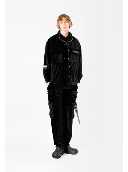 Camicione in velluto a coste