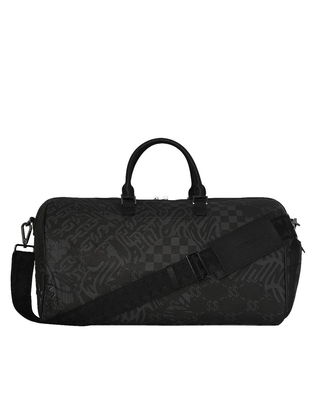 910D7499NSZ 3AM Check Duffle sprayground