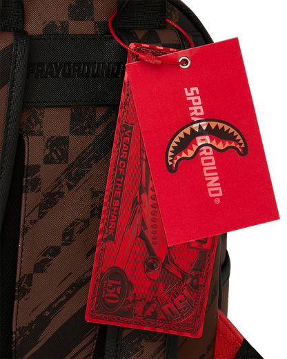 SMEARED GRUNGE SAVAGE BACKPACK