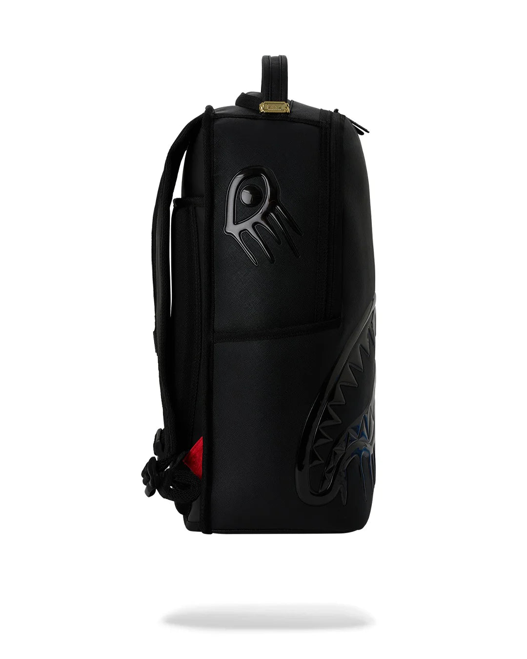 BLACKED OUT METALLIC DRIP BACKPACK