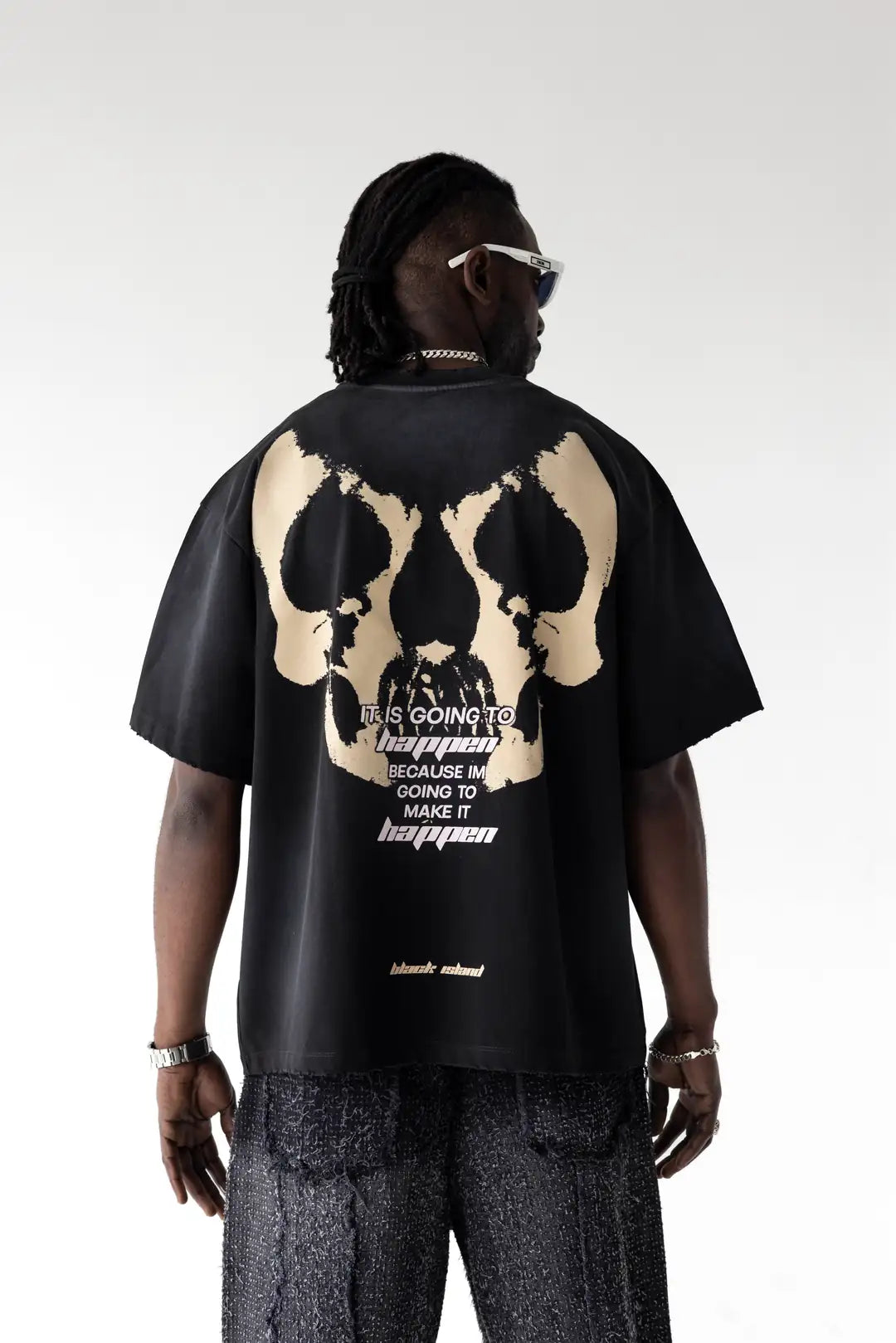 T-SHIRT BLACK TESCHIO