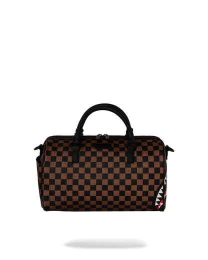 CHECK 2 EMBOSS MINI DUFFLE