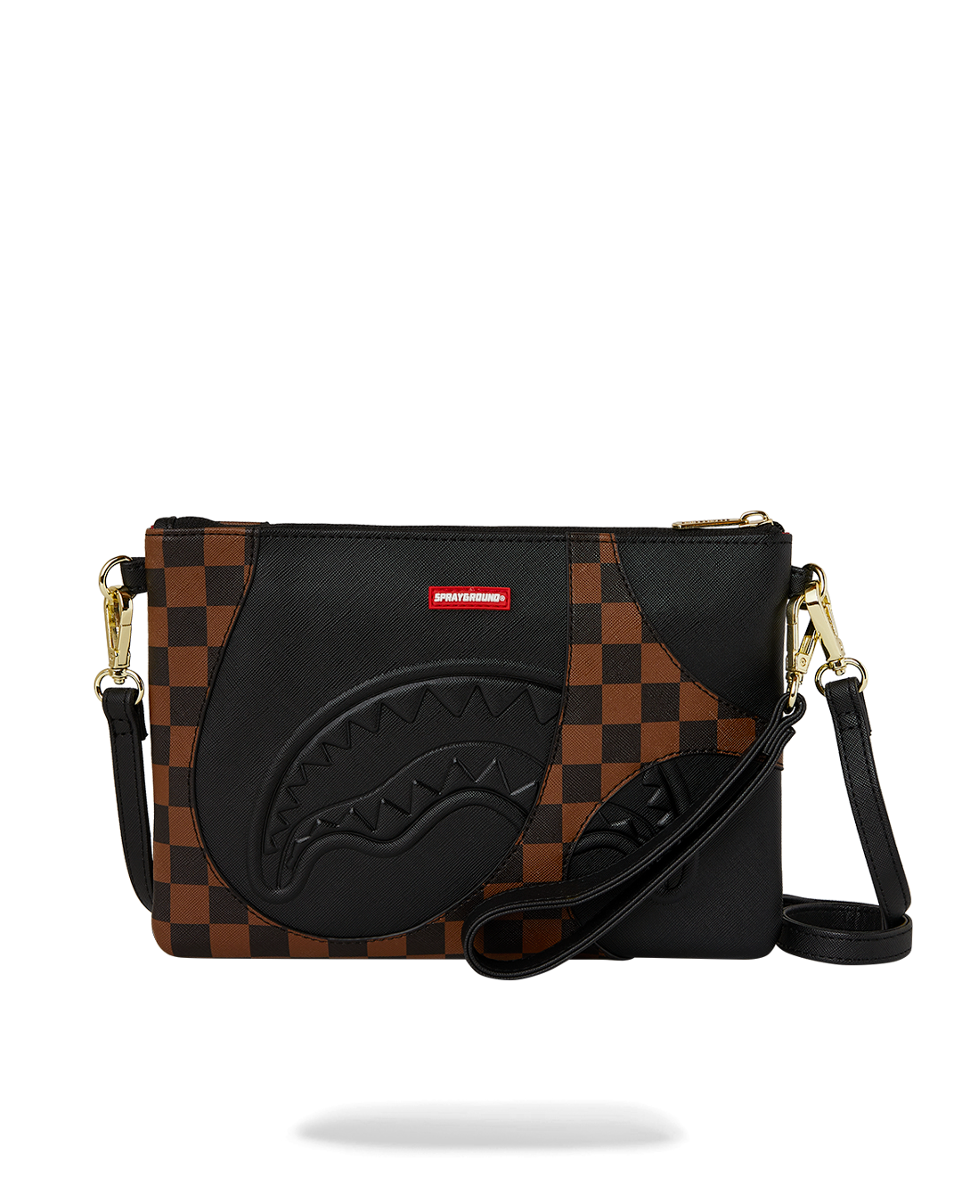 JETSTREAM BROWN CROSSOVER CLUTCH