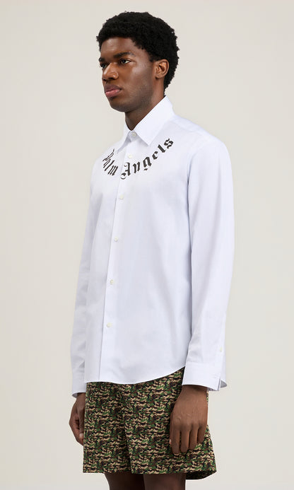 NECK LOGO SHIRT L/S