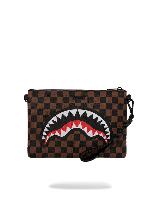 CHECK 2 EMBOSS MINI DUFFLE