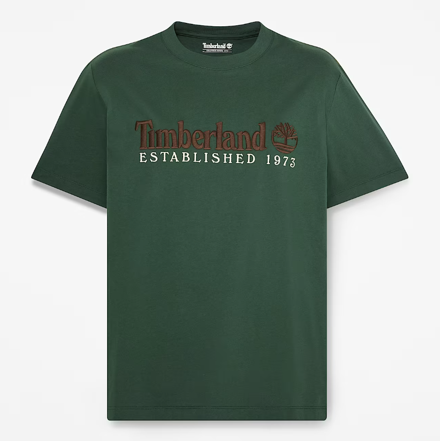 STABLISHED 1973 SS Embroidered Tee BROWNOUT