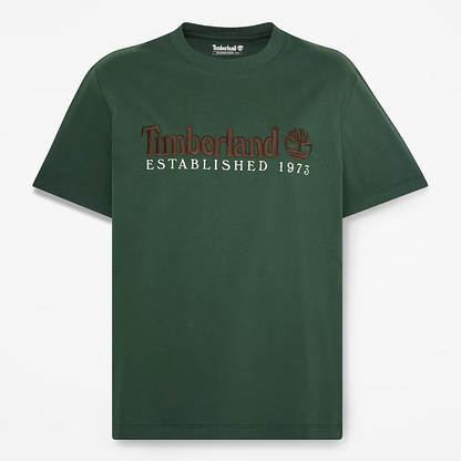 STABLISHED 1973 SS Embroidered Tee BROWNOUT