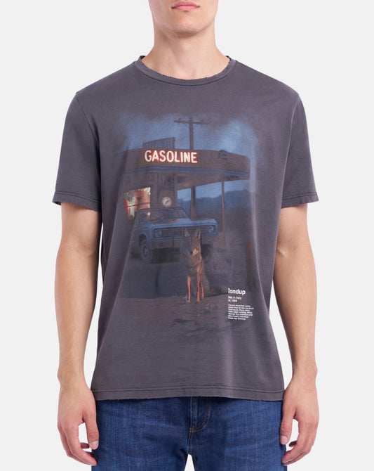 T-Shirt con stampa vintage