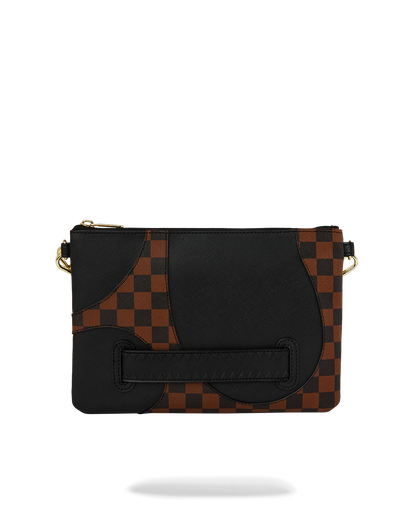 JETSTREAM BROWN CROSSOVER CLUTCH