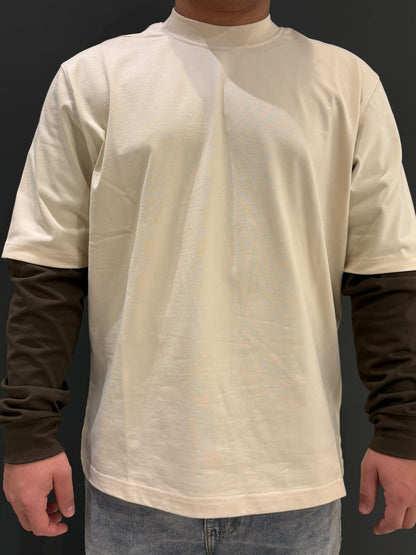 T-SHIRT MANICA DOPPIATA