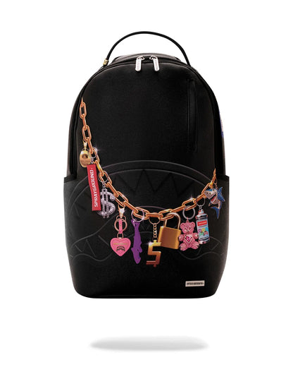 PRINTED HANGING STUFF BACKPACK