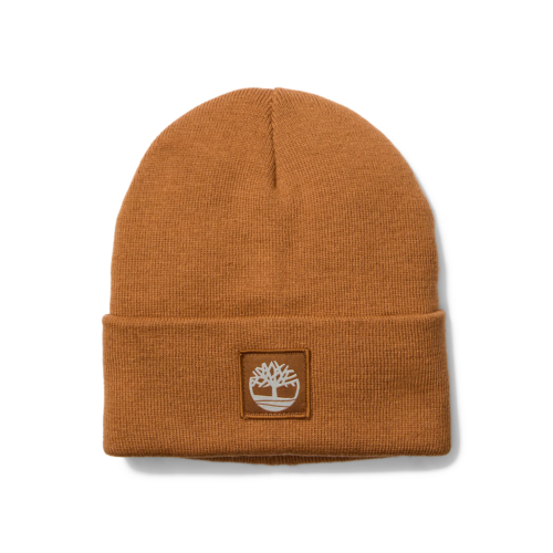 Cuffia in lana con patch