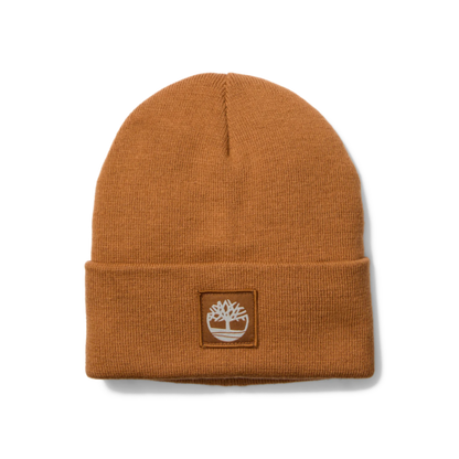 Cuffia in lana con patch