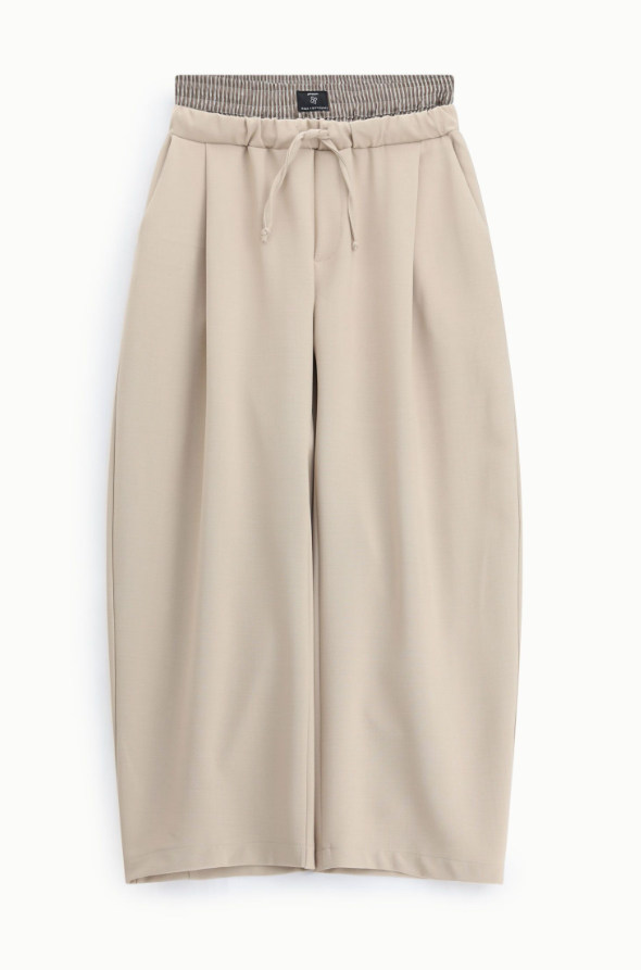 PANTALACCIO COON INSERTI A RIGHE