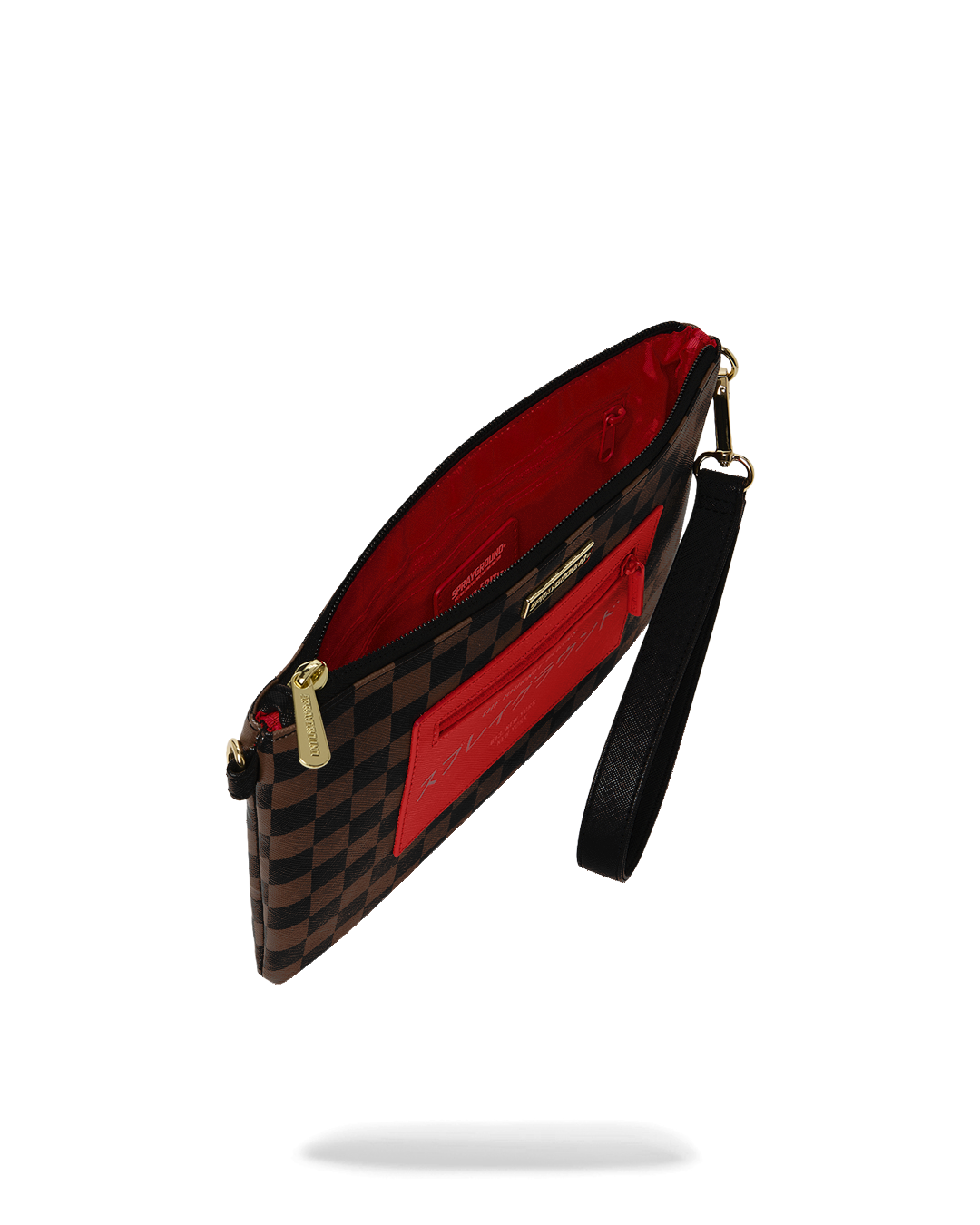 RED REDEMPTION CROSSBODY POUCHETTE