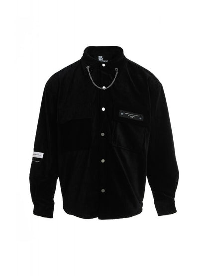 Camicione in velluto a coste