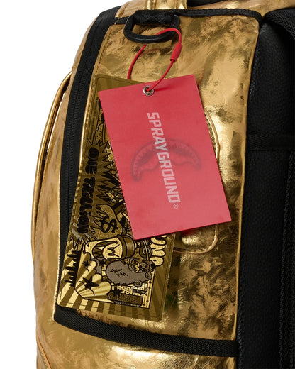 GOLD WEATHERED BACKPACK