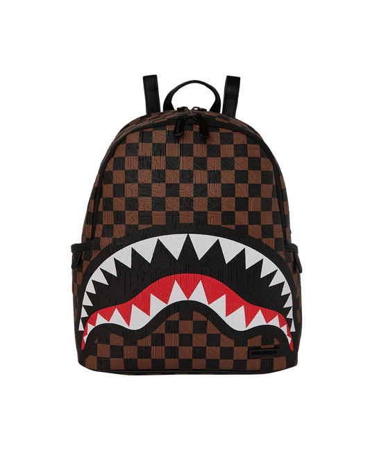CHECK 2 EMBOSS SAVAGE BACKPACK