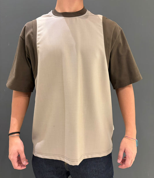 shirt effetto canotta