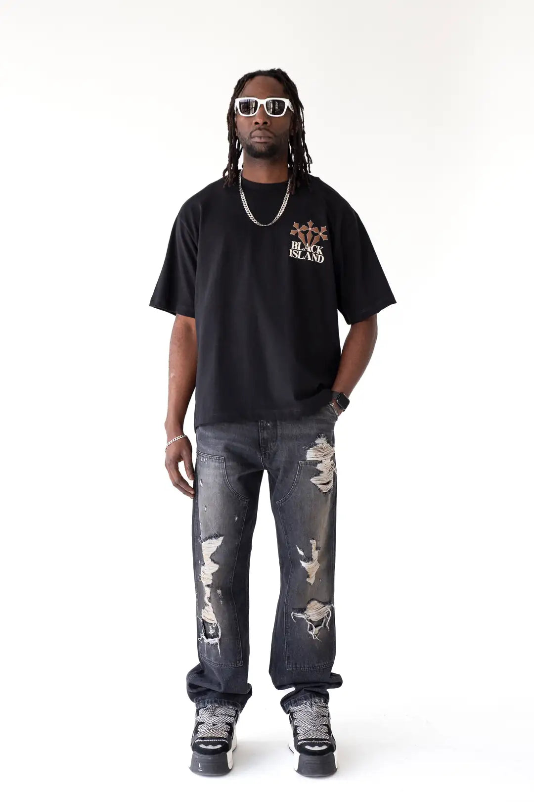 T-SHIRT TRIPLA CROCE