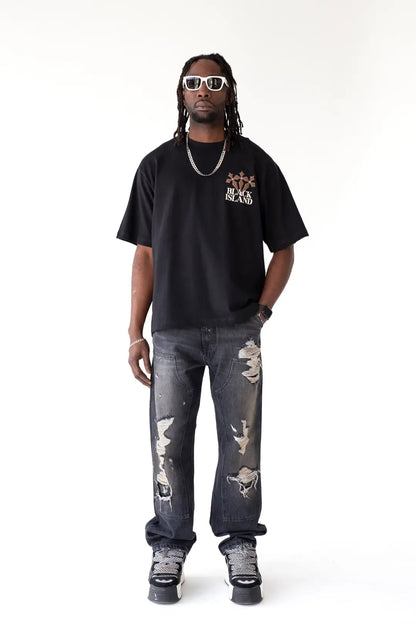 T-SHIRT TRIPLA CROCE