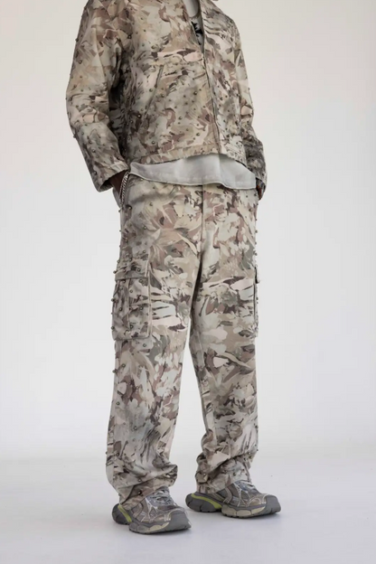 CARGO CAMOUFLAGE WHITE