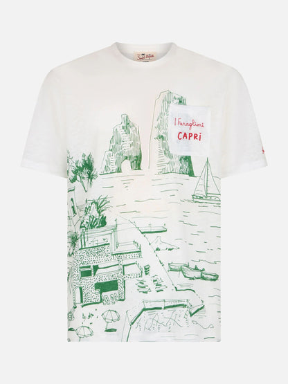 T-Shirt Faraglioni 01N EMB
